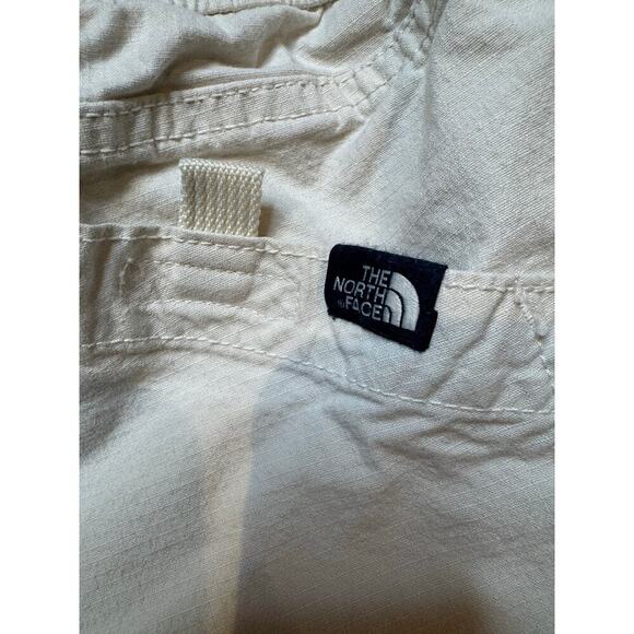 The North Face Shorts Womens Beige Drawstring Casual Outdoor Hiking Active - Picture 3 of 4